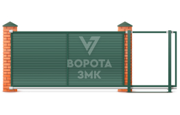 Ворота откатные 7 м 7000×3000 ЗМК-8096