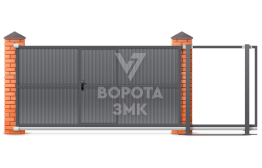 Откатные ворота 6000×2400 6 м ЗМК-8020
