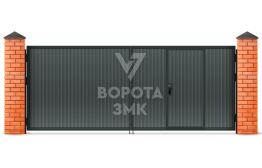 Распашные ворота 3000×2000 ЗМК-4683