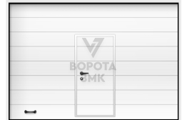 Подъемные ворота 5000×5000 ЗМК-3687