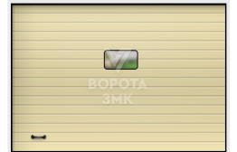 Подъемные ворота 2500×2125 ЗМК-3512