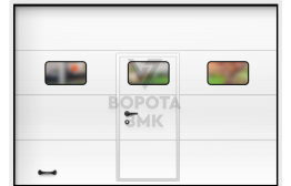 Секционные ворота промышленные 5000×4000 ЗМК-3982