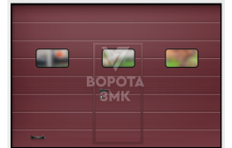Подъемные ворота складские 2000×3500 ЗМК-3974
