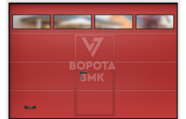 Подъемные ворота 2500×2250 ЗМК-3166