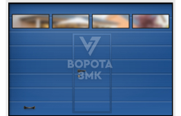 Промышленные ворота секционные с вертикальным подъемом 2750×2500 ЗМК-3072